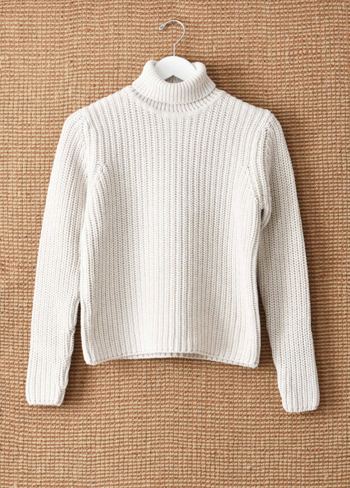 vintage chalk shaker knit turtleneck (s/m)