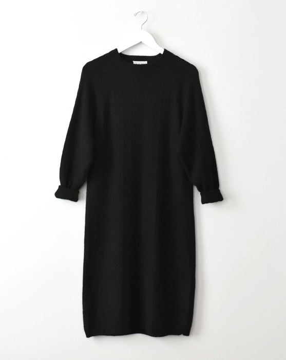 vintage angora sweater dress (s/m)