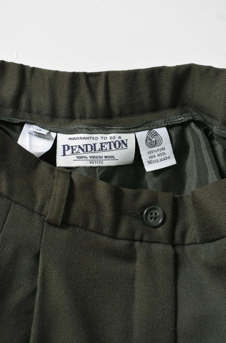 vintage olive wool trousers (m)