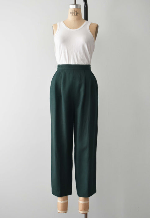 vintage evergreen easy pants (m)