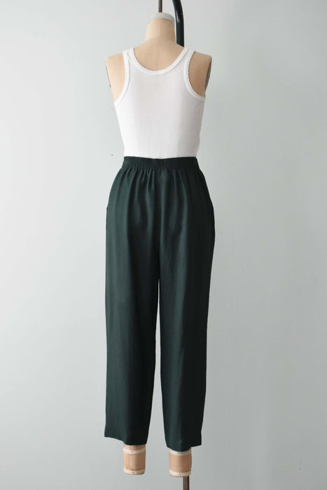 vintage evergreen easy pants (m)