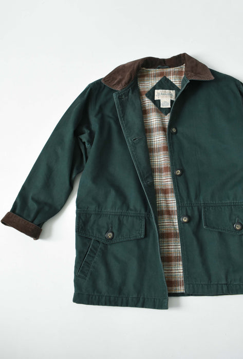 vintage forest chore coat (s)