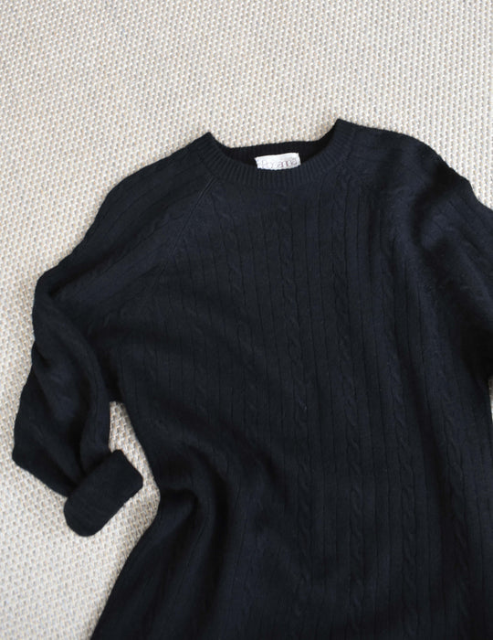 vintage angora sweater dress (s/m)