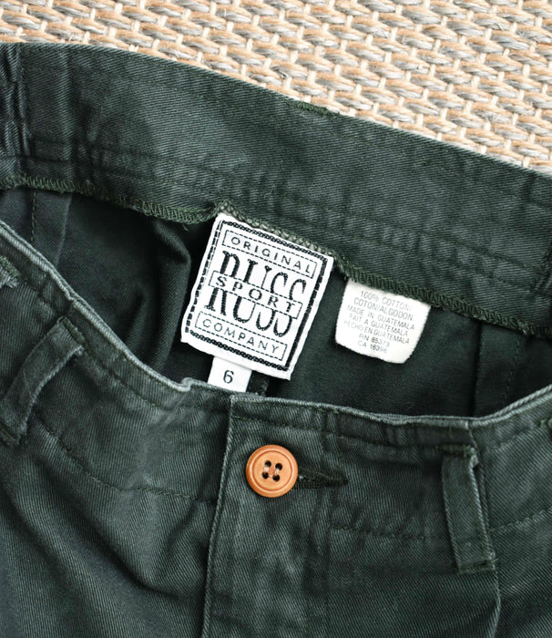 vintage pine cotton trousers (s/m)