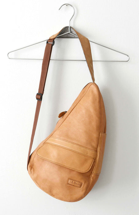 vintage leather sling bag