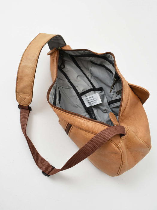 vintage leather sling bag
