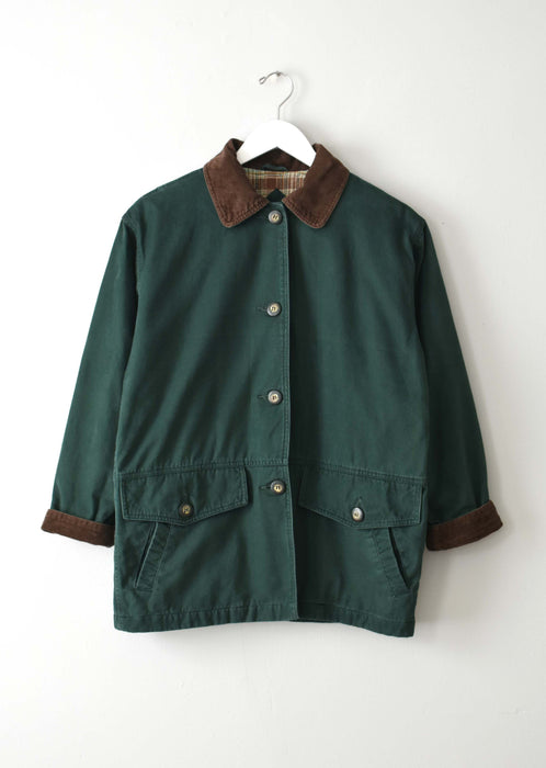 vintage forest chore coat (s)