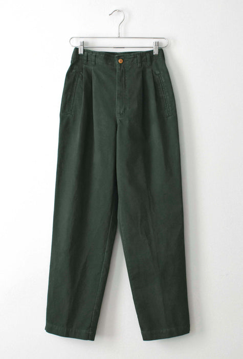 vintage pine cotton trousers (s/m)