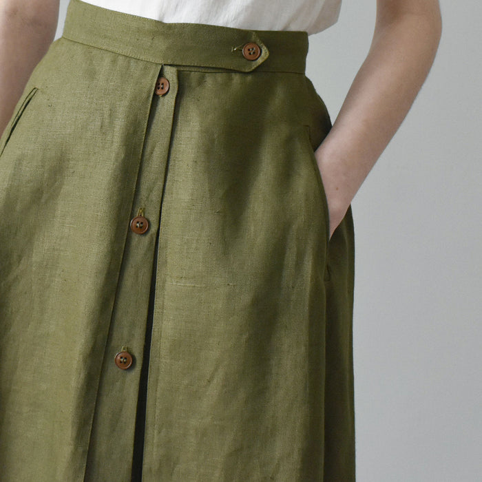 vintage linen dress