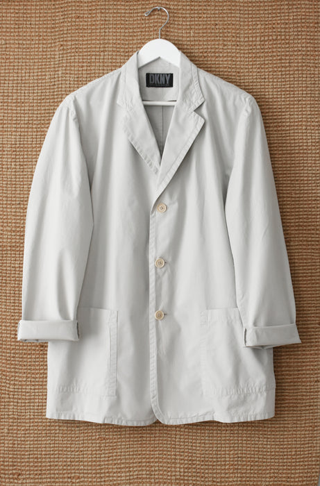 Chalk Cotton Blazer (l)