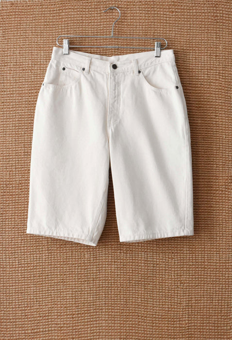 Chalk Denim Shorts (l)