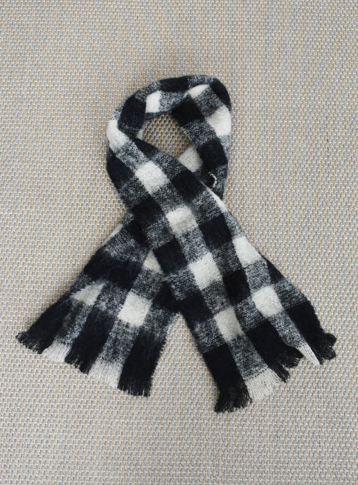 Woven Check Scarf