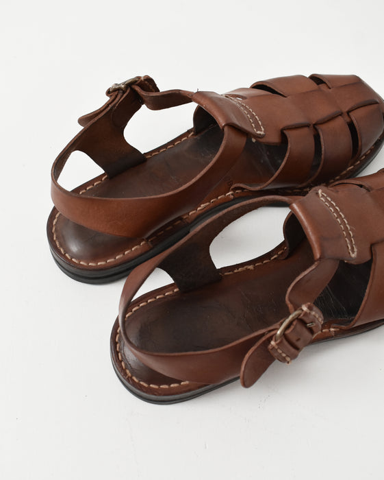 vintage fisherman sandals