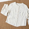 hand-painted vintage silk shirt | dropcloth - Improv Goods