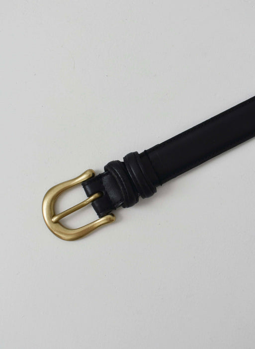 Horseshoe Leather Belt (m/l)