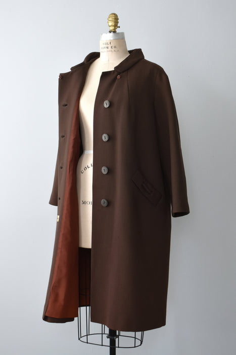 Vintage Acorn Wool Coat (m)