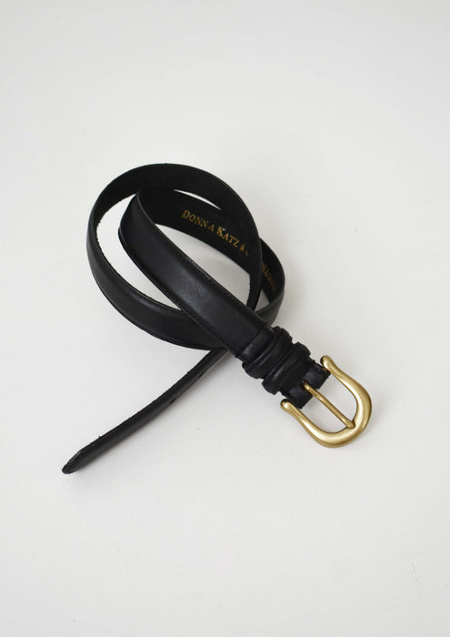 Horseshoe Leather Belt (m/l)