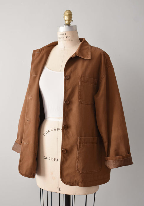 Vintage Pecan Chore Jacket (m)