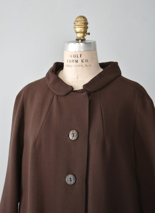 Vintage Acorn Wool Coat (m)