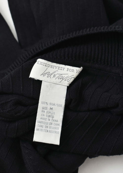 Vintage Silk Knit Top (xs/s)