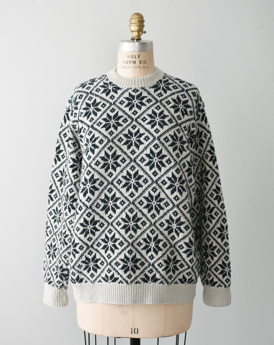 vintage heirloom sweater (xl)