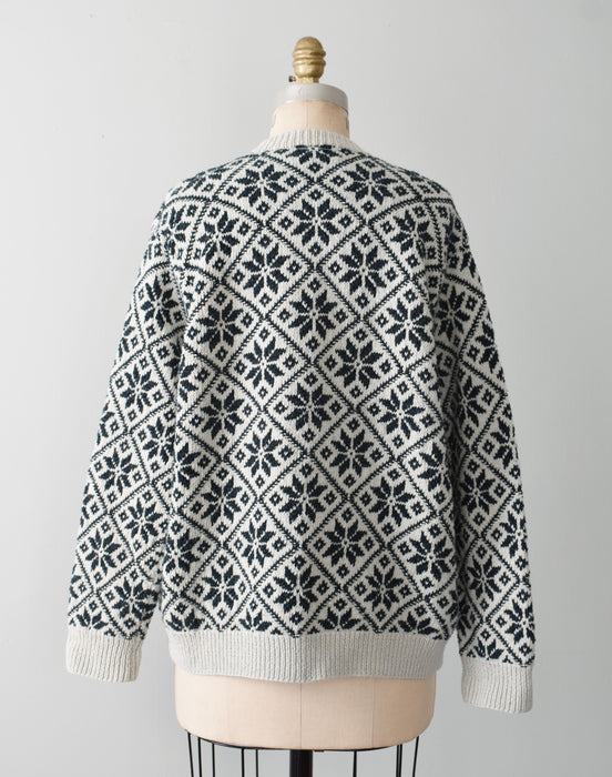 vintage heirloom sweater (xl)