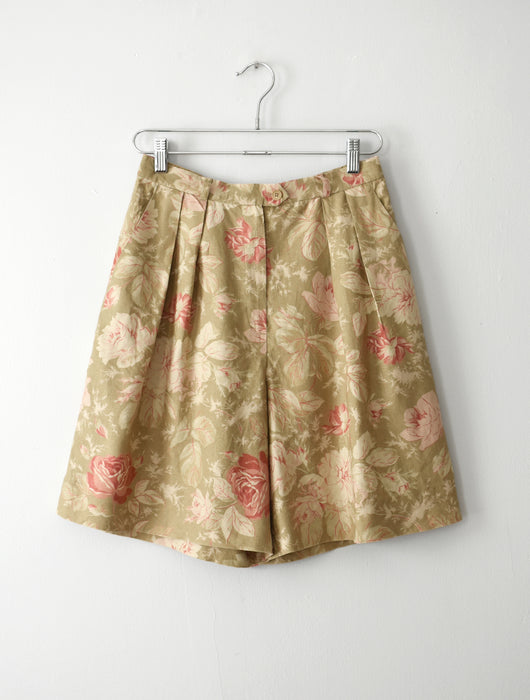 Botanical Linen Shorts (m)