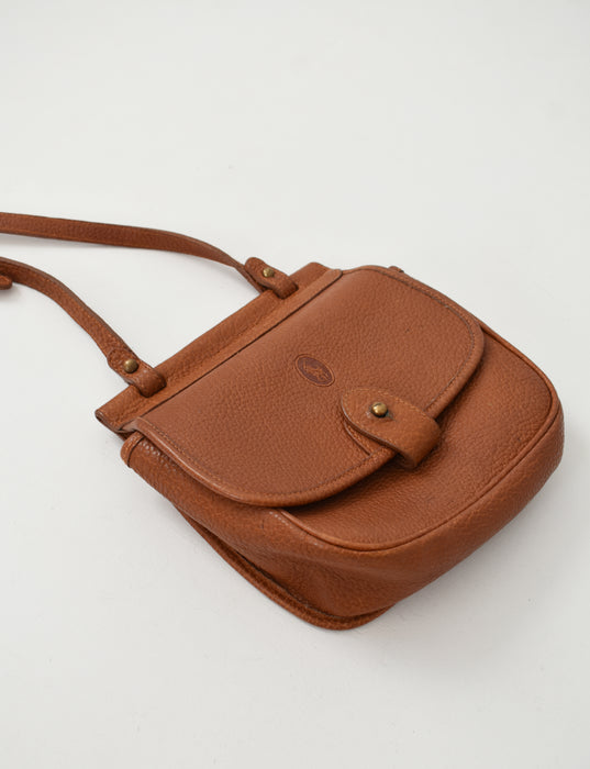 vintage leather crossbody bag