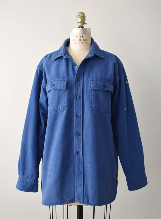 Vintage Painter's Button Up (l/xl)