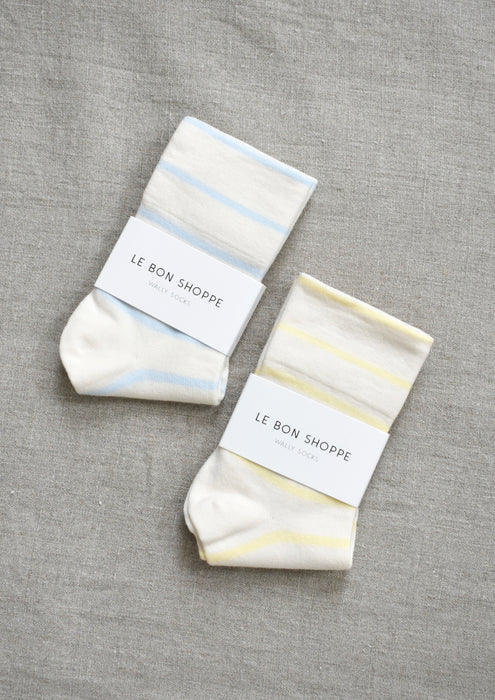 Wally Socks / Pastel Stripe