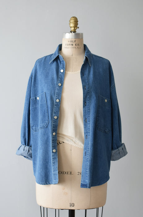 Denim Utility Shirt (m/l)