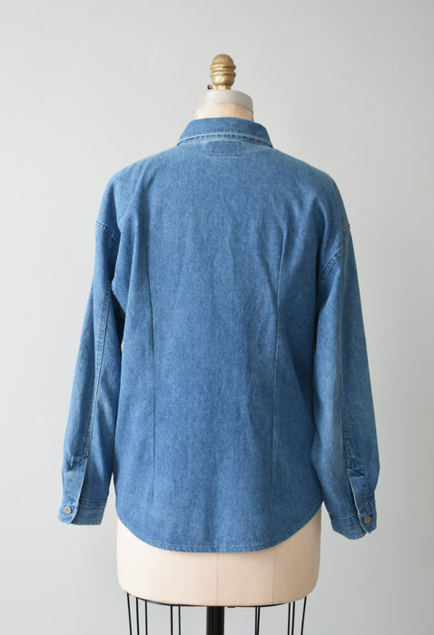 Denim Utility Shirt (m/l)