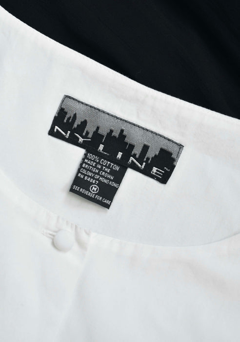 Vintage Scoop Neck Blouse (s/m)