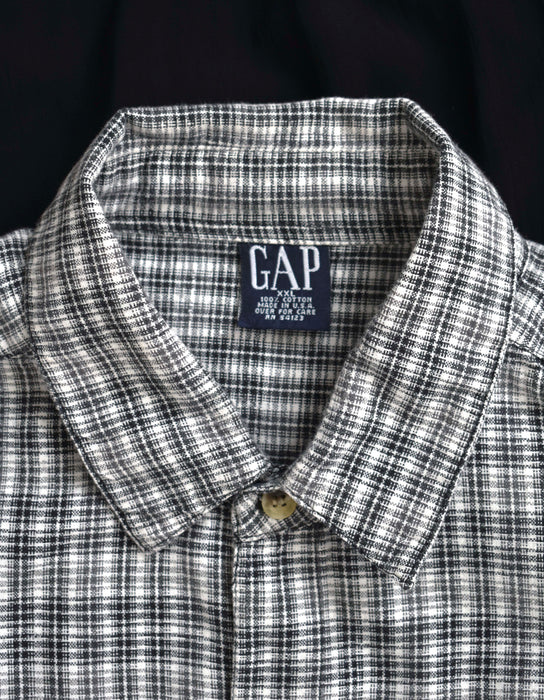 Vintage Cotton Check Shirt (xl)