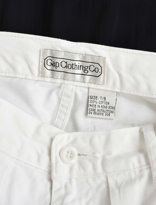 Vintage White Utility Pants (xs)