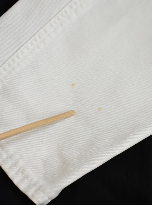 Vintage White Utility Pants (xs)