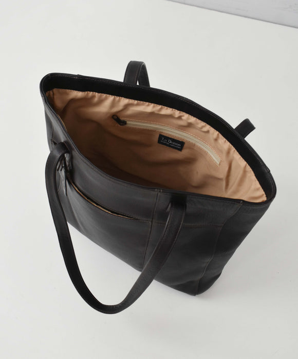 Vintage Umber Leather Tote