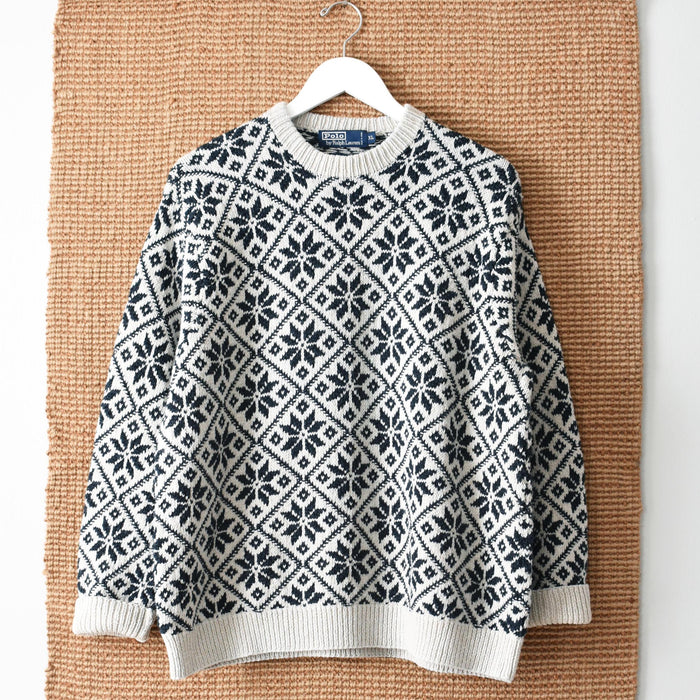 vintage heirloom sweater (xl)