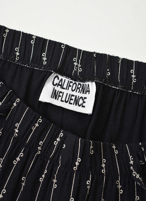 Wavy Lines Easy Pants (m)