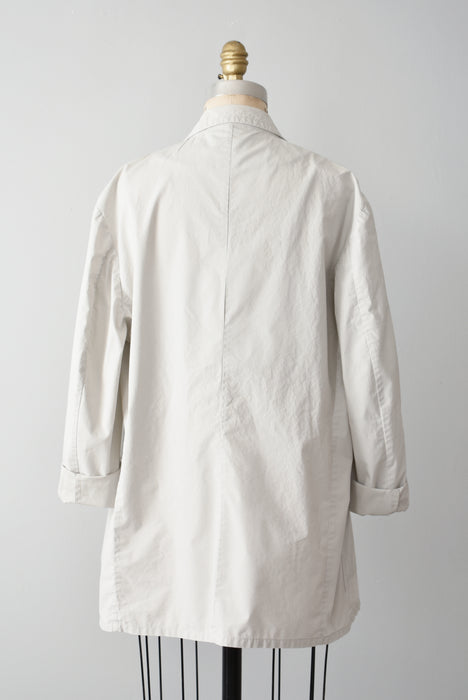 Chalk Cotton Blazer (l)