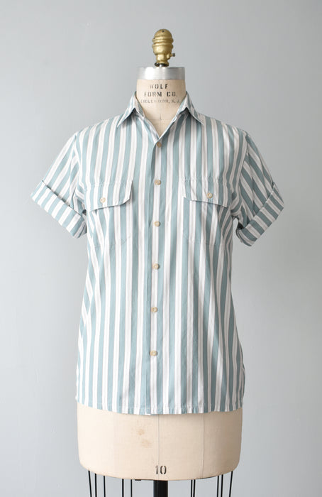 Lakeside Stripe Button Up (xs)