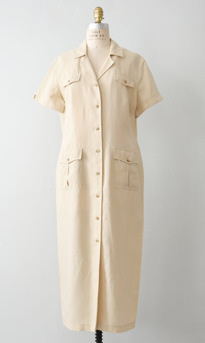Chamomile Linen Dress (l)