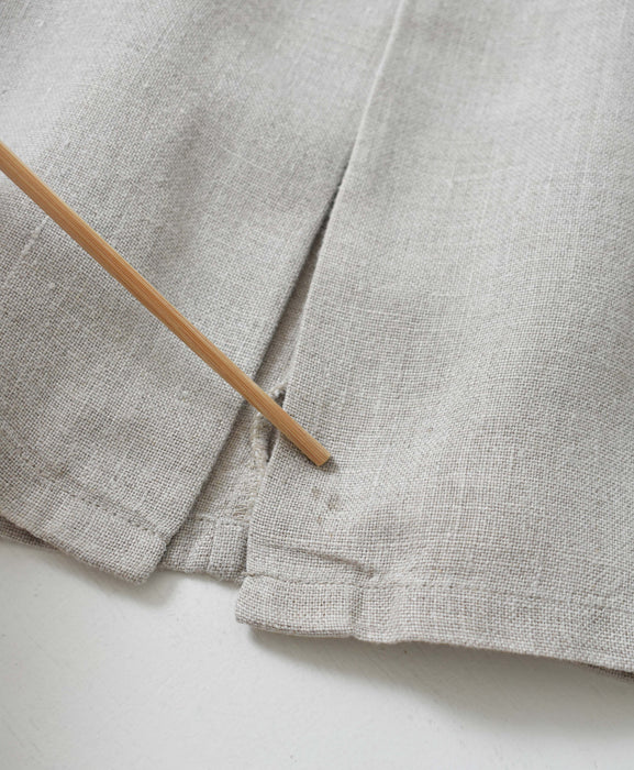vintage sleeveless linen top (s/m)