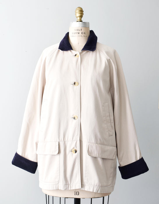 vintage cotton chore coat (m/l)