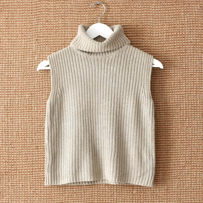 vintage silk knit turtleneck (xs/s)