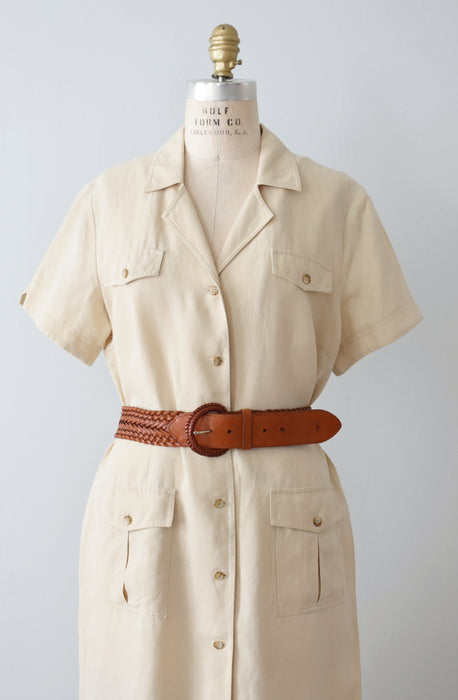 Chamomile Linen Dress (l)