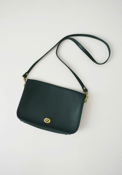 Forest Leather Crossbody Bag