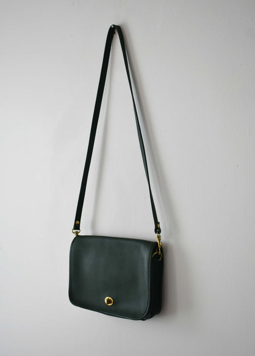 Forest Leather Crossbody Bag