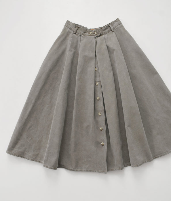 vintage sandstone cotton skirt (s)