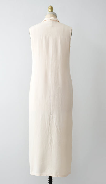 Cream Silk Dress (s/m)